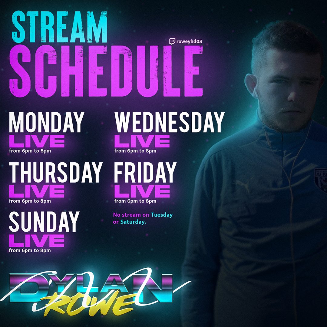 Stream Schedule